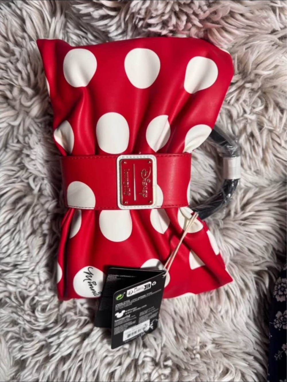 Disney Lounge Fly Minnie Mouse Purse